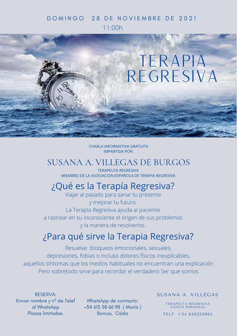 Noticia Charla  informativa sobre Terapia Regresiva impartida por Susana A. Villegas de Burgos